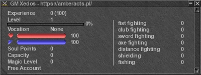 Signature for player GM Xedos
